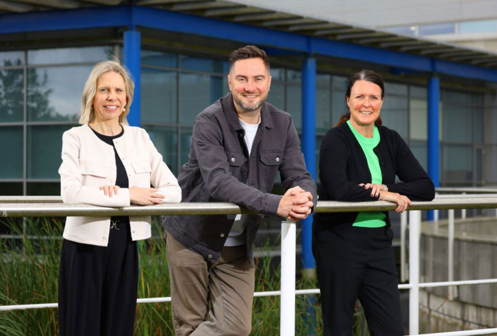 From left Sarah Newbould of the British Business Bank David Broom of B7 and Susan Snowdon of NEL | NEL Fund Managers