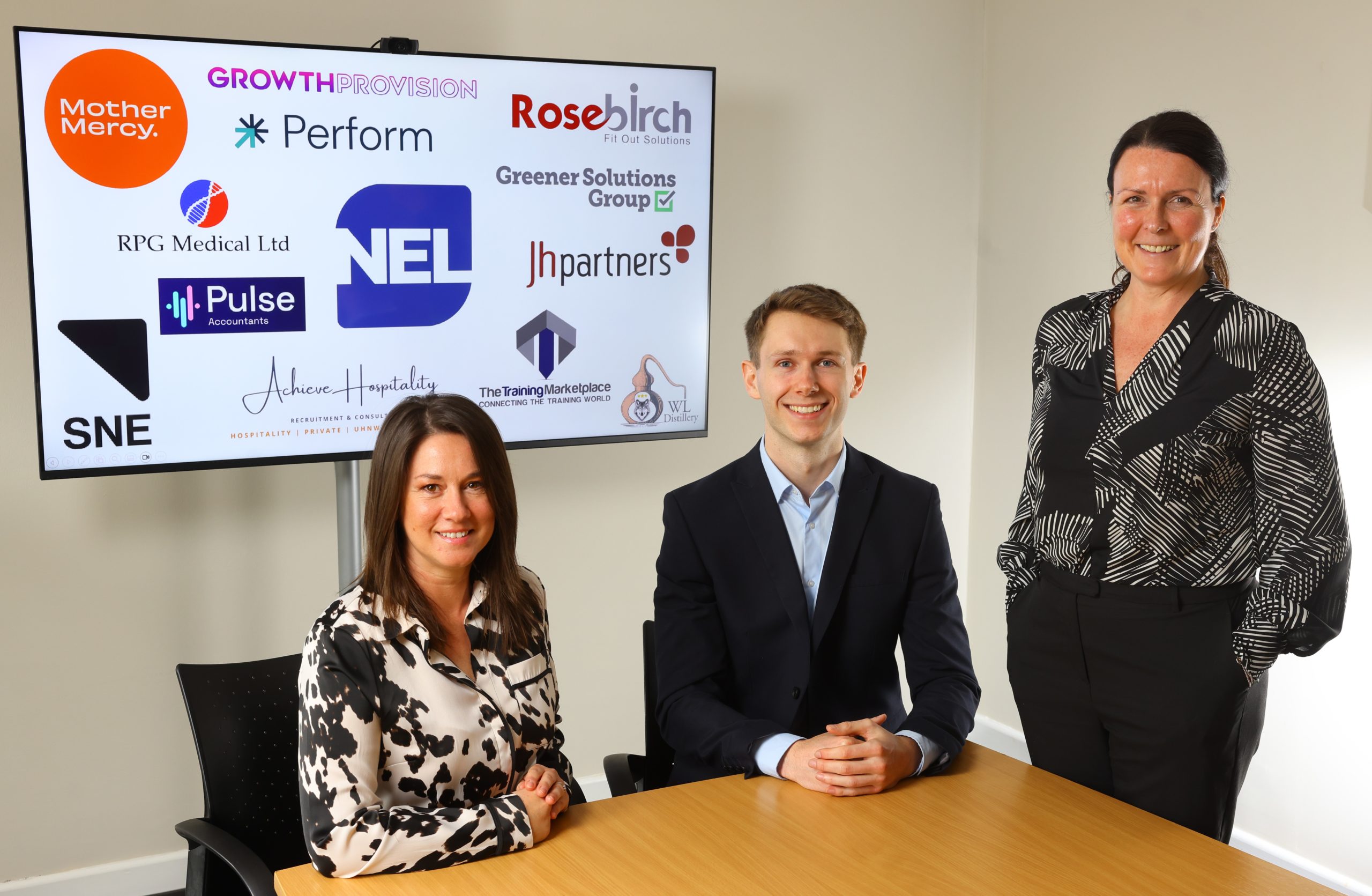 Pictured, from left to right, are Rachael Munro, Michael Williams and Susan Snowdon, Investment Executives at NEL Fund Managers.