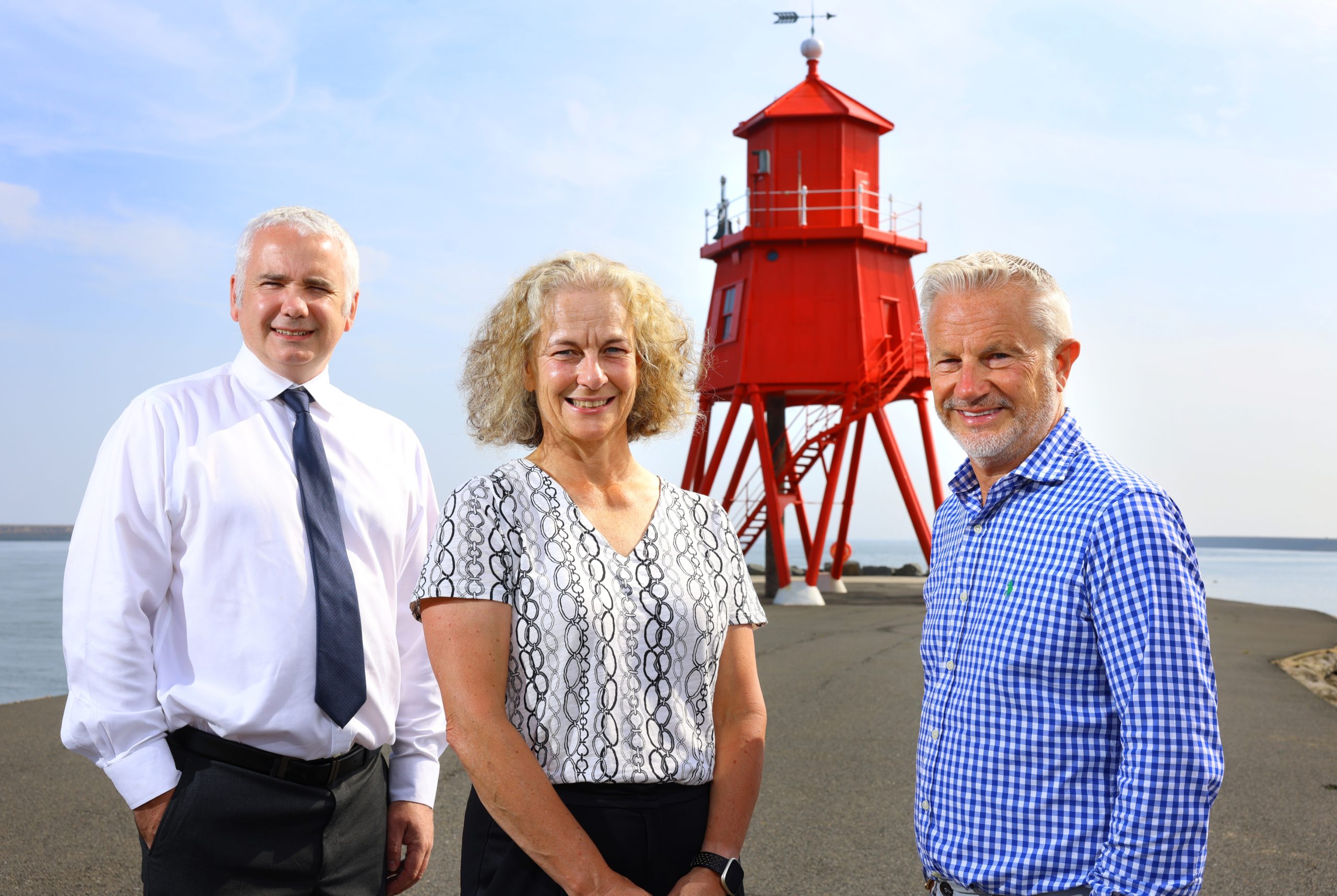Pictured from left to right: Chris Hird, Director at S&W, Jane Siddle, Senior Investment Executive at NEL Fund Managers and Stephen Makinson, Director at Mechplant